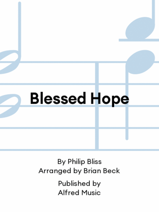 Book cover for Blessed Hope