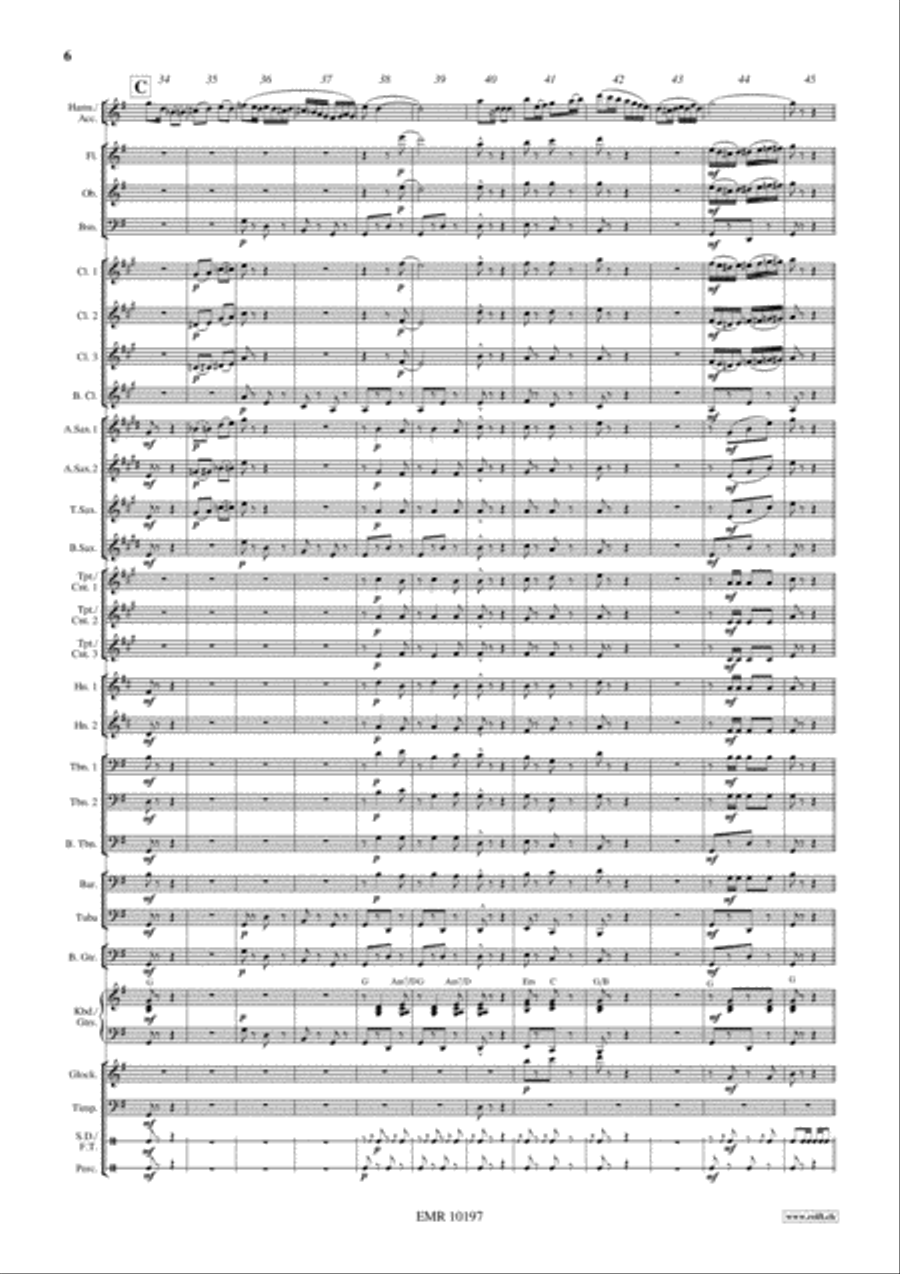 3 Sketches Concert Band scores gallery preview page 7