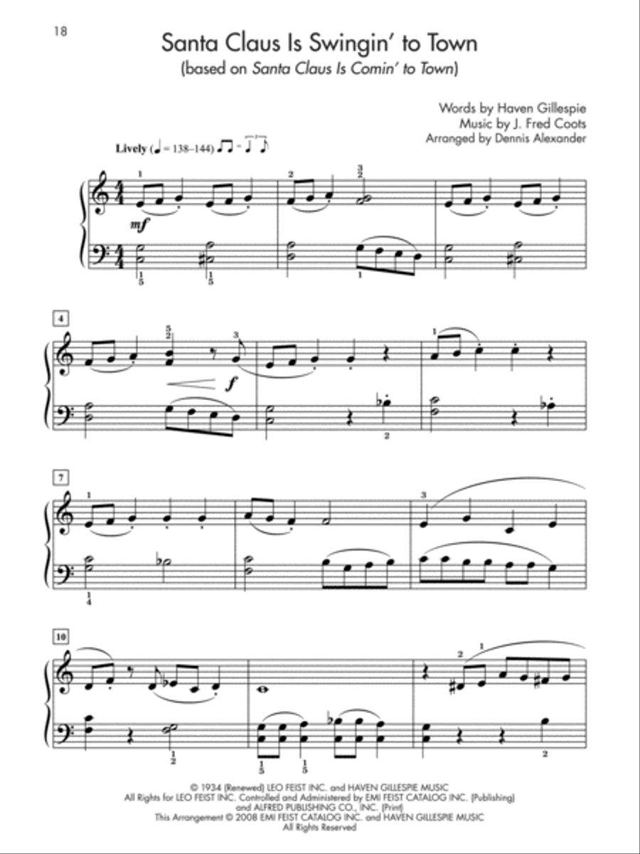 Especially for Christmas, Book 1 Piano Solo scores gallery preview page 5