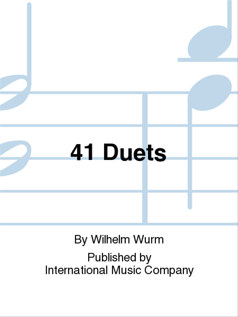 41 Duets 41 Duets Trumpet Duet scores gallery preview page 1