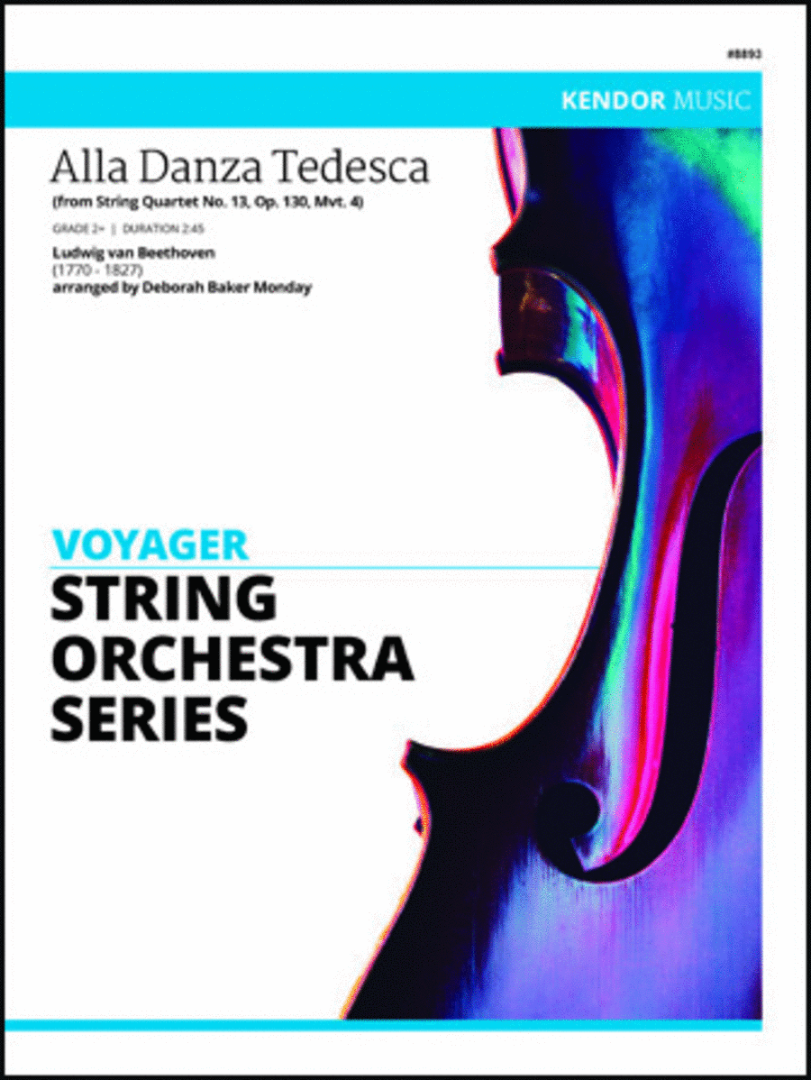 Book cover for Alla Danza Tedesca