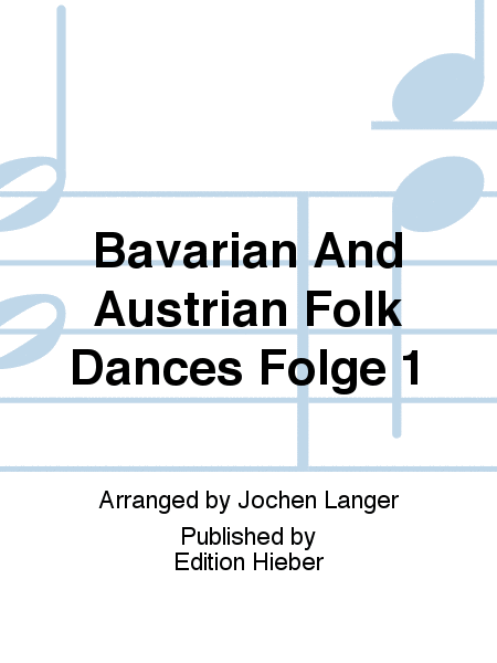 Bavarian and Austrian folk dances Folge 1