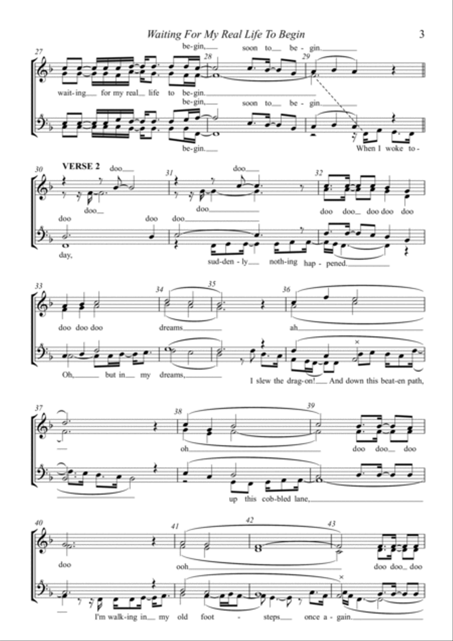 Waiting For My Real Life To Begin SSAA scores gallery preview page 3