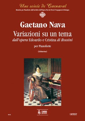 Variations on a theme from Rossini’s "Edoardo e Cristina" for Piano