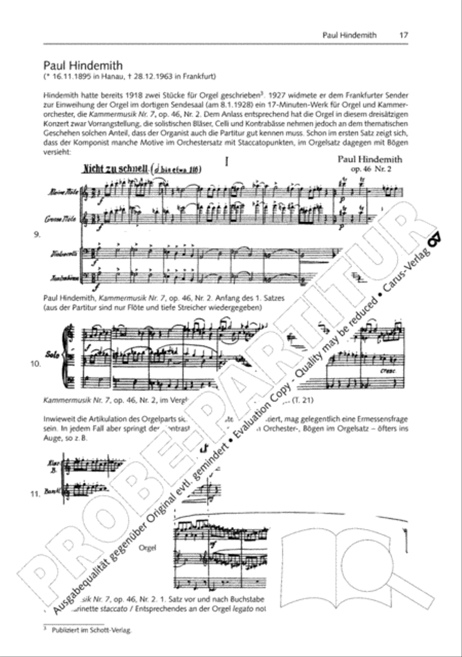 Orgelschule zur historischen Auffuhrungspraxis Organ Solo scores gallery preview page 18