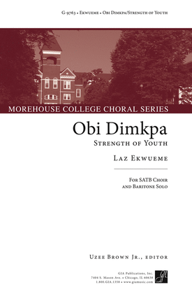 Book cover for Obi Dimkpa - SATB edition
