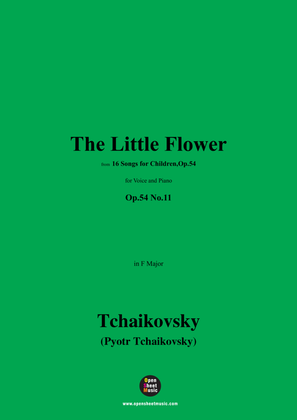 Book cover for Tchaikovsky-The Little Flower,in F Major,Op.54 No.11