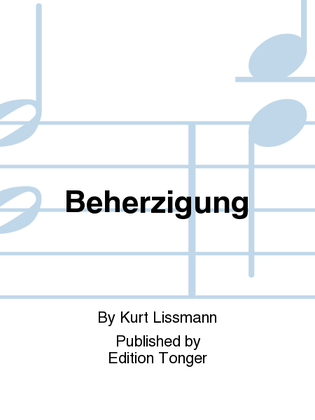 Beherzigung