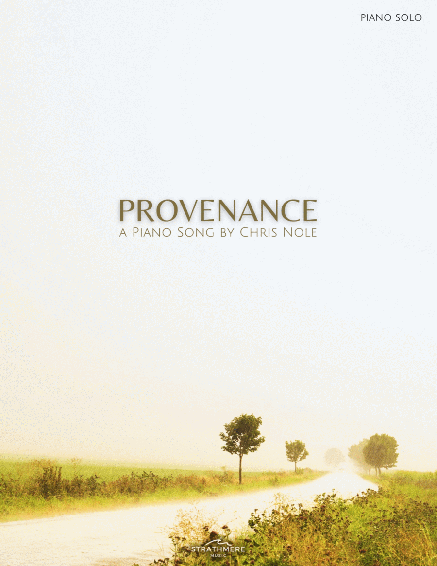Provenance Provenance Piano Solo scores gallery preview page 1