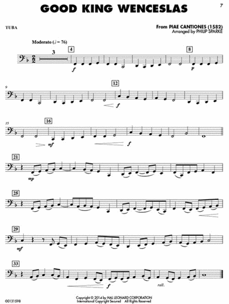 Easy Carols for Tuba, Vol. 1