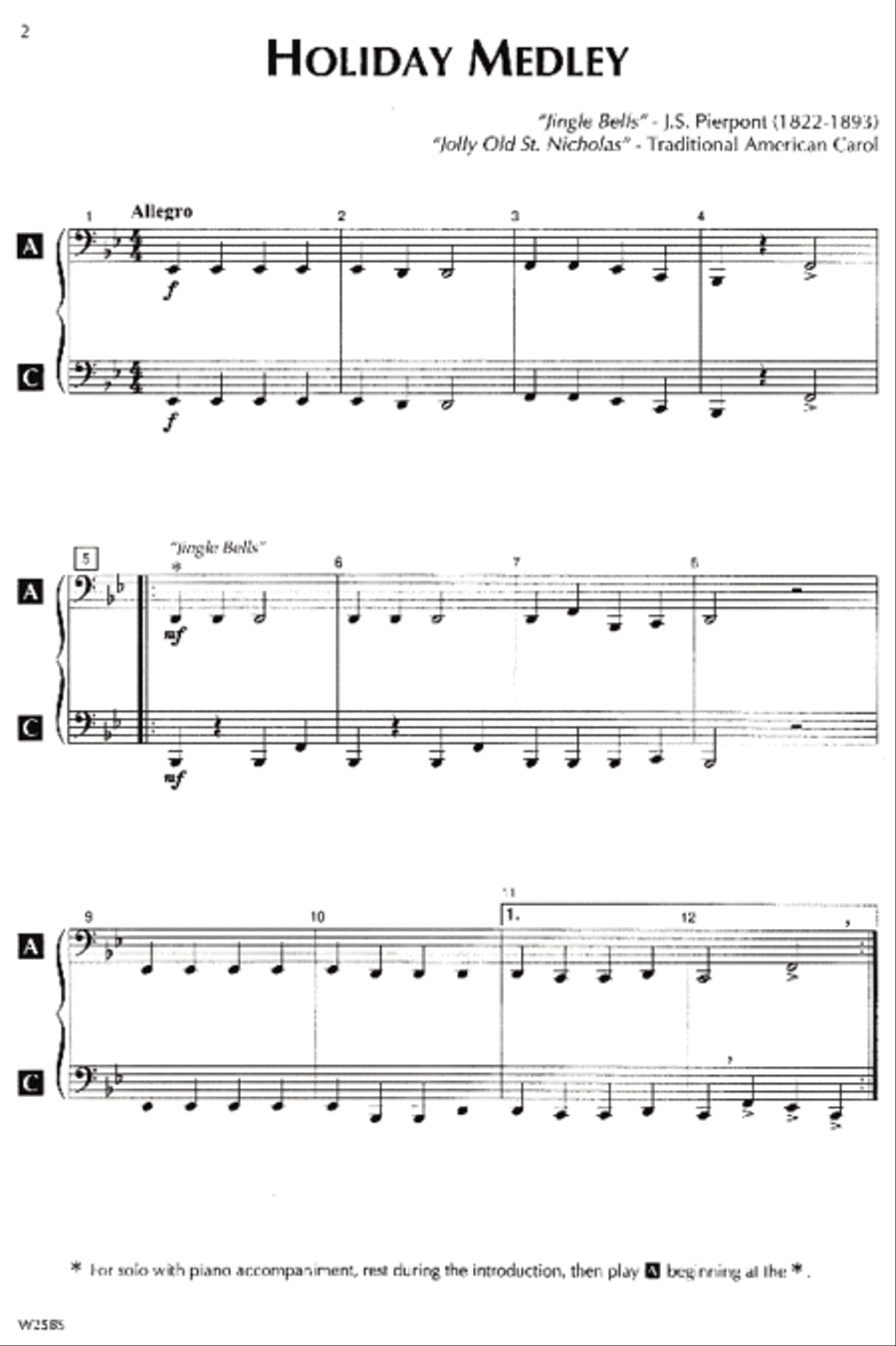 Standard of Excellence: Sounds of the Season-Tuba Concert Band Methods scores gallery preview page 2