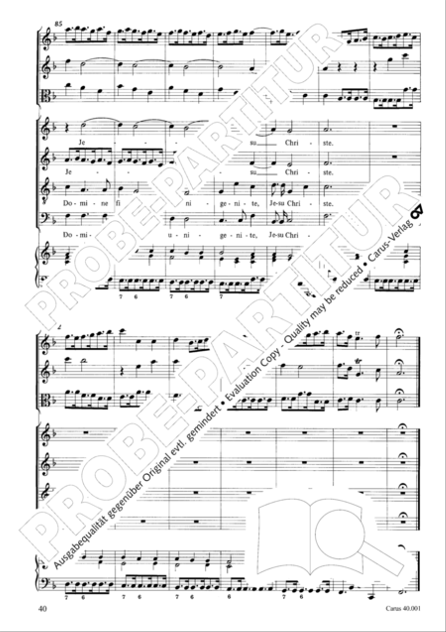 Gloria in D SSA scores gallery preview page 47