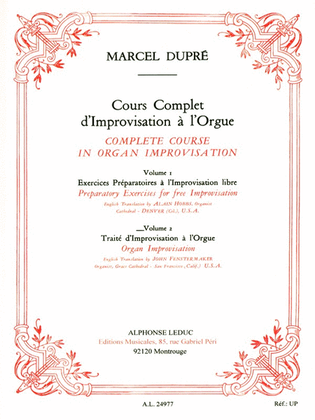Book cover for Complete Course In Organ Improvisation (volume 2)