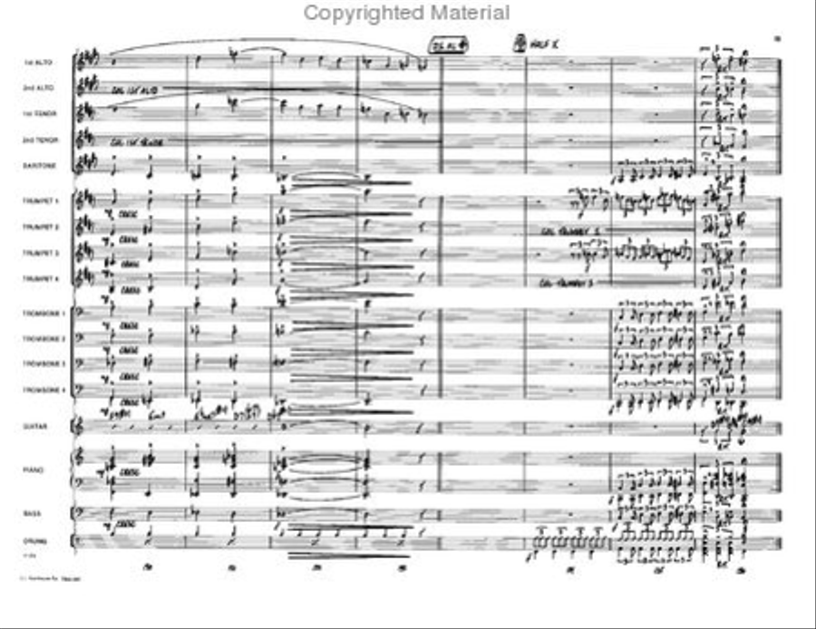 One For Woody Jazz Ensemble scores gallery preview page 18