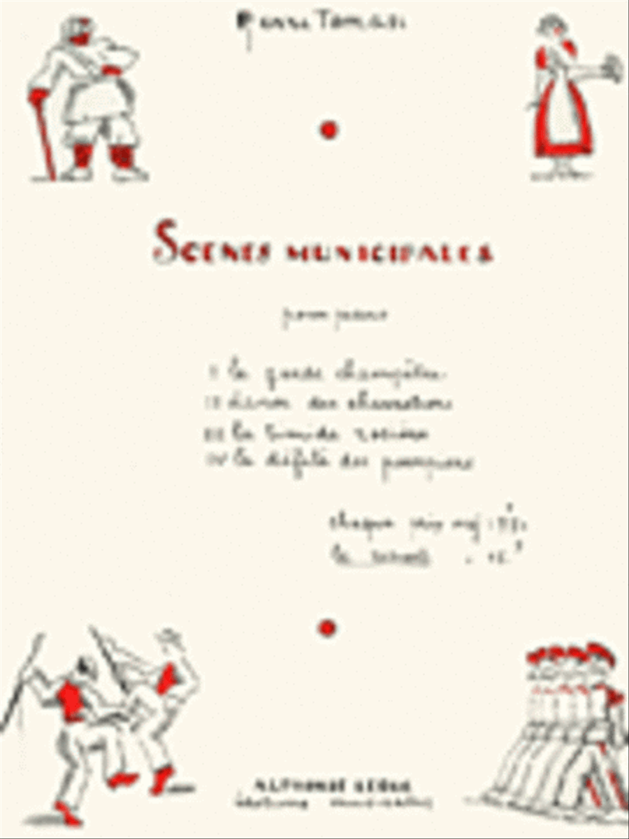 Scenes Municipales Piano Solo scores gallery preview page 1