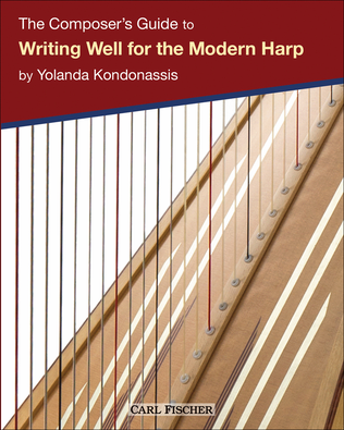 Book cover for The Composer's Guide to Writing Well for the Modern Harp