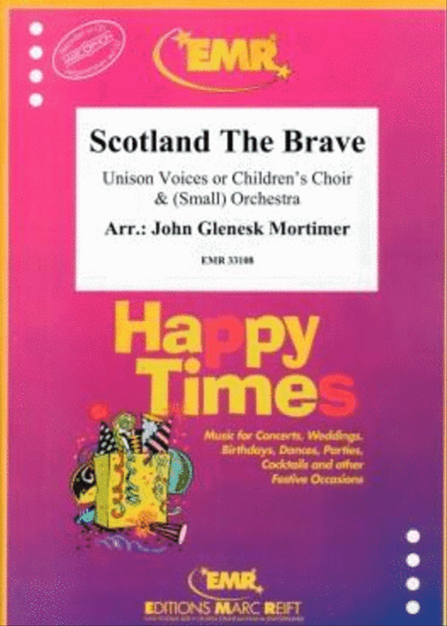 Scotland The Brave Scotland The Brave Unison Choir scores gallery preview page 1
