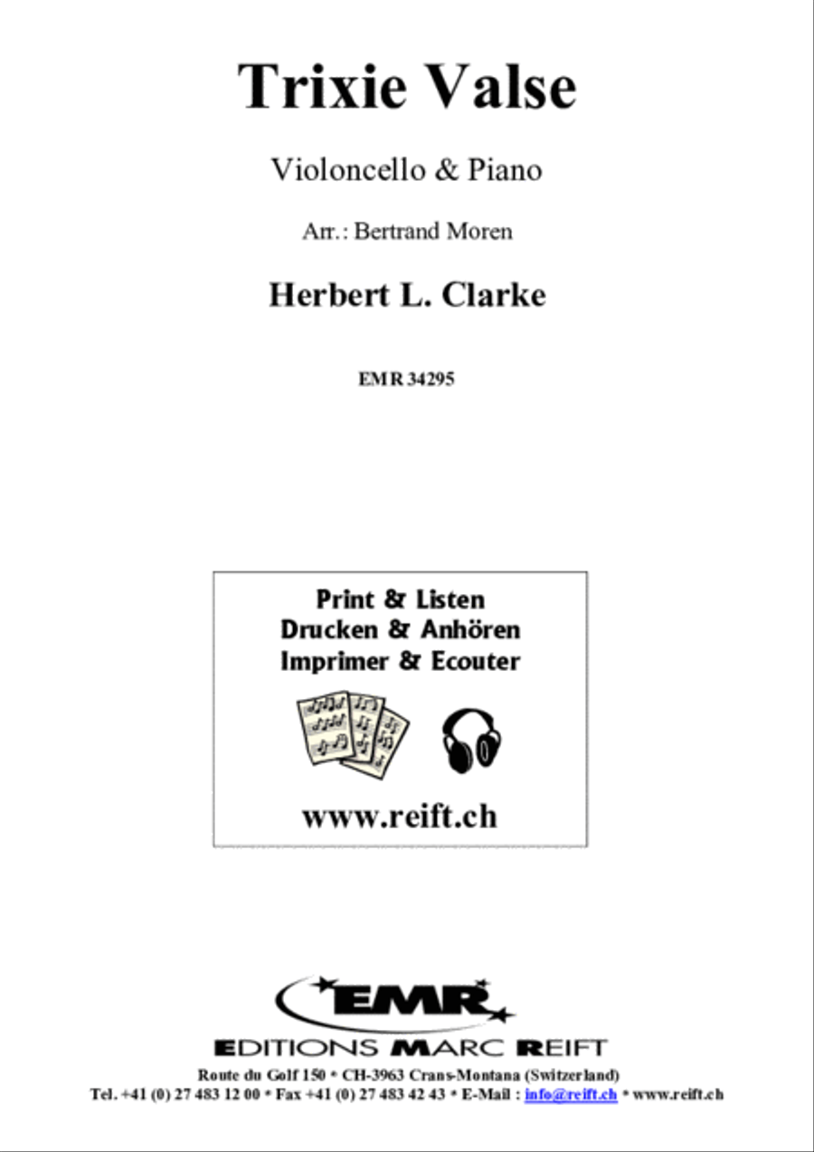 Trixie Valse Trixie Valse Piano Accompaniment scores gallery preview page 2