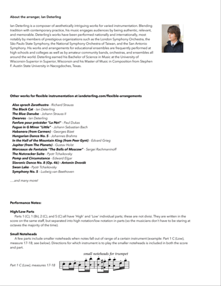The Nutcracker Medley (flexible instrumentation) Concert Band scores gallery preview page 4