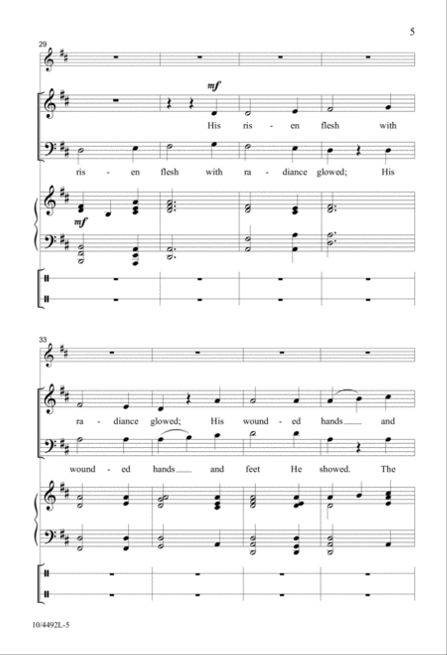 A Gaelic Easter Celebration 2-Part scores gallery preview page 5