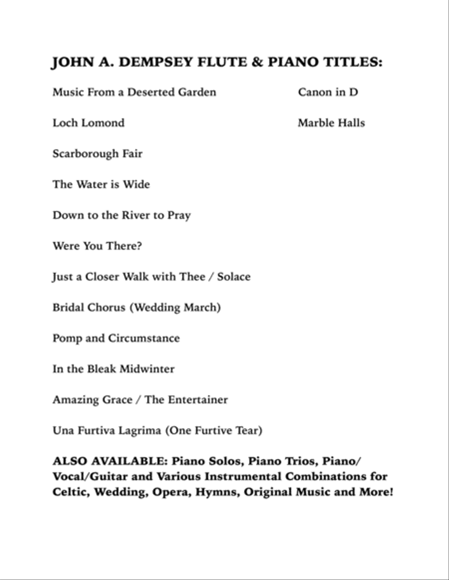 Una Furtiva Lagrima (One Furtive Tear): Flute and Piano Flute Solo scores gallery preview page 2