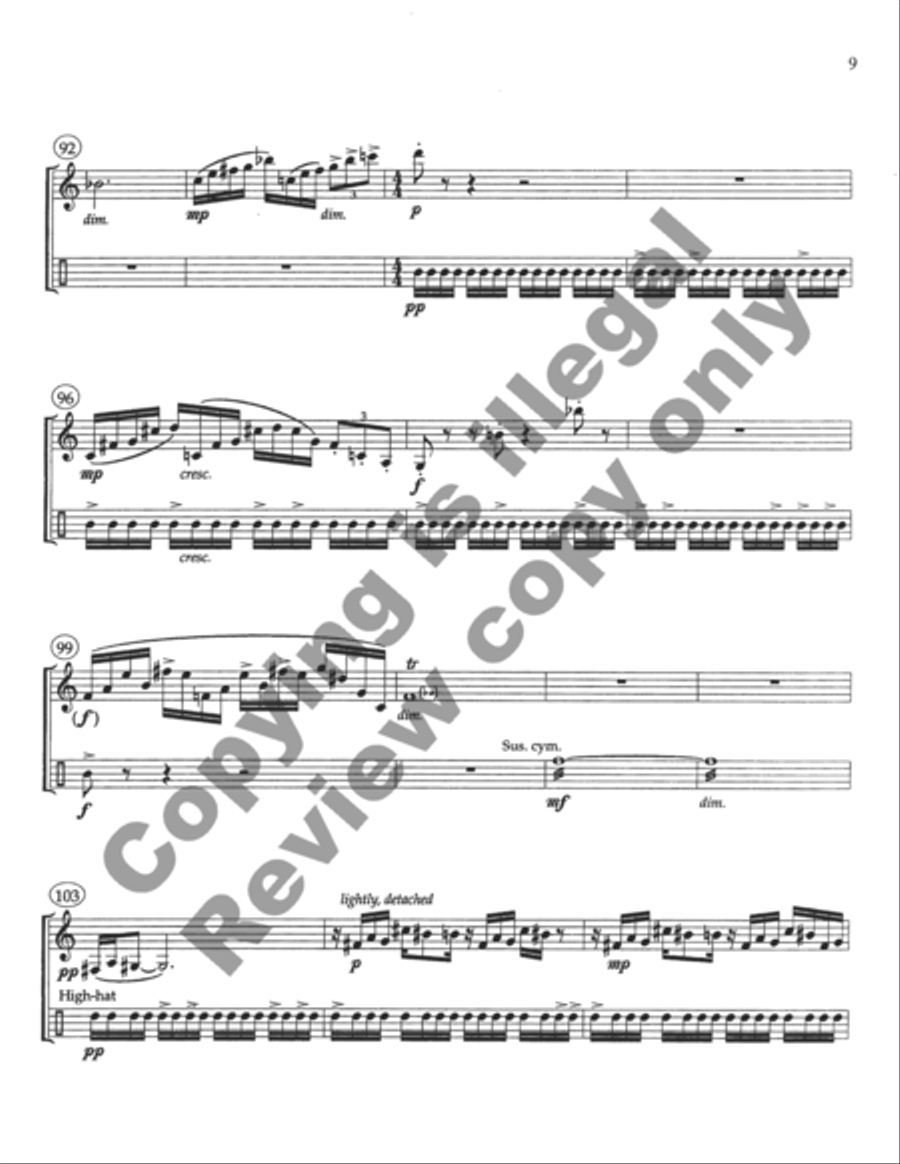 Corker Clarinet scores gallery preview page 24