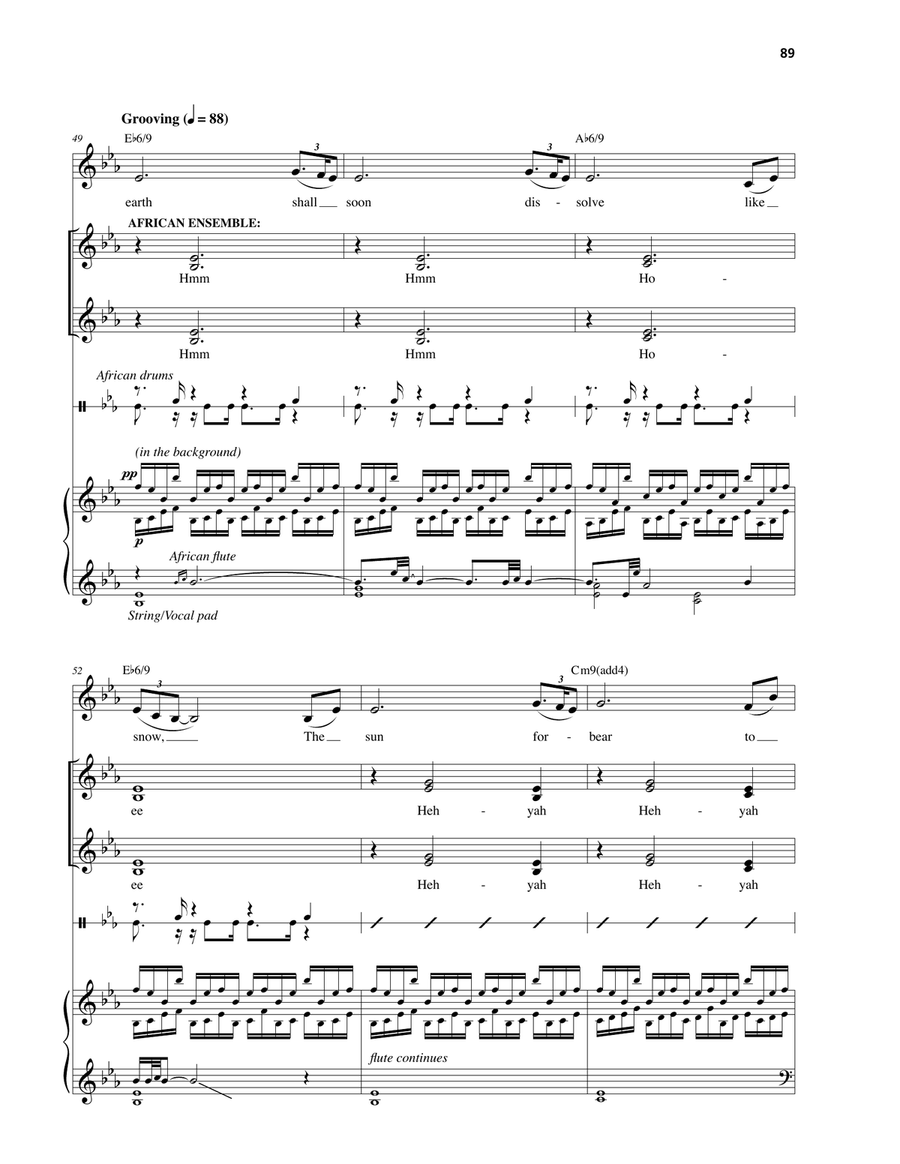 Amazing Grace Voice scores gallery preview page 5