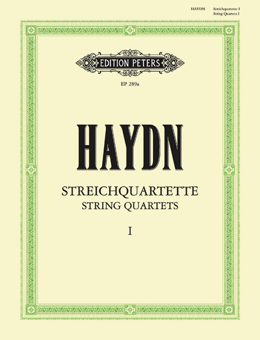 Franz Joseph Haydn: String Quartets, Volume 1 - 14 Famous Quartets