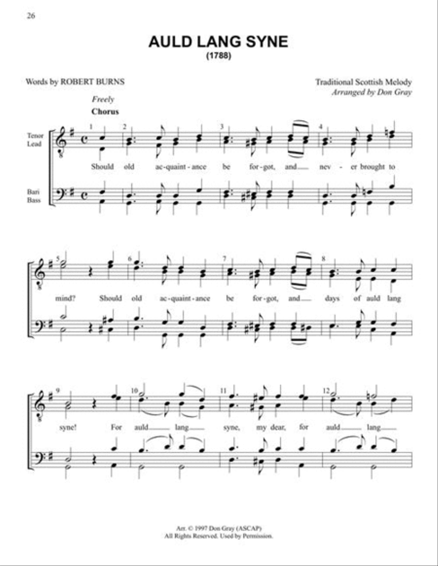 Yuletide Favorites TTBB scores gallery preview page 8