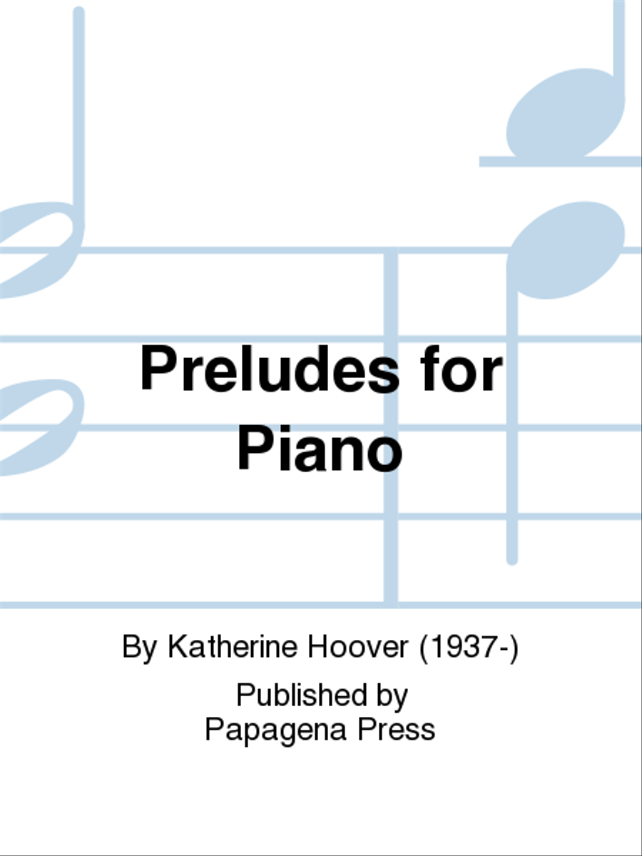 Preludes For Piano Chamber Music scores gallery preview page 1