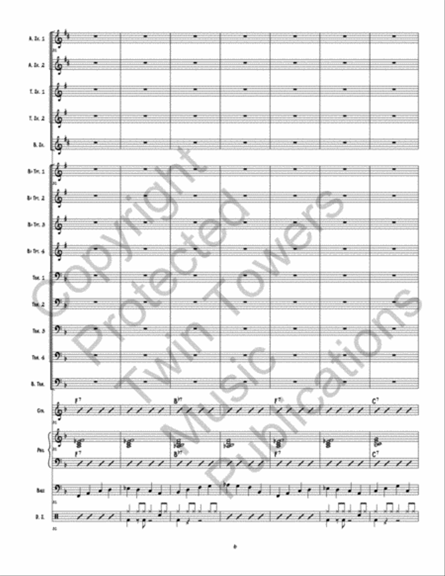 Williemakeit Blues Williemakeit Blues Jazz Ensemble scores gallery preview page 7