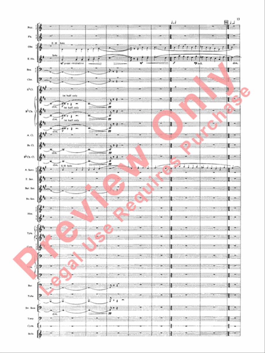 Russian Christmas Music Russian Christmas Music Concert Band scores gallery preview page 16