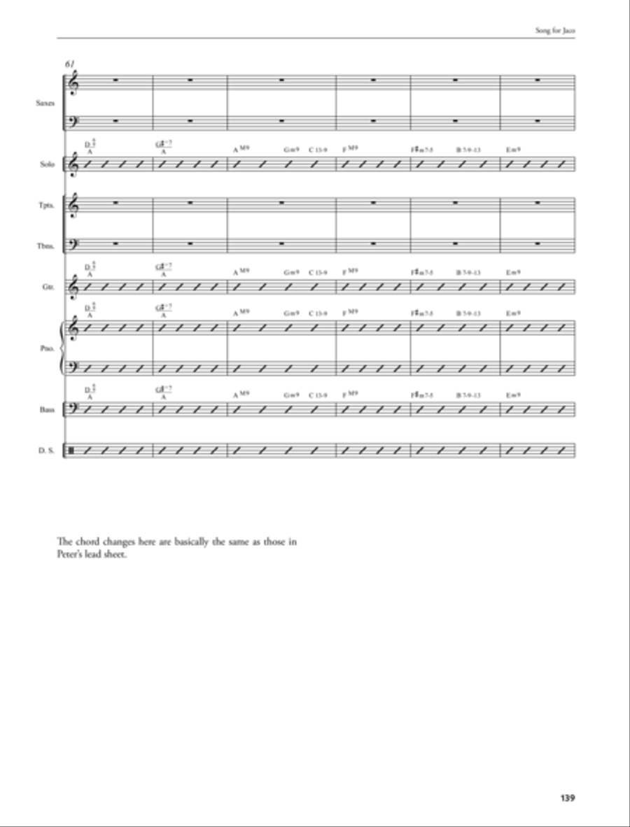 Composing and Arranging for the Contemporary Big Band CD scores gallery preview page 13