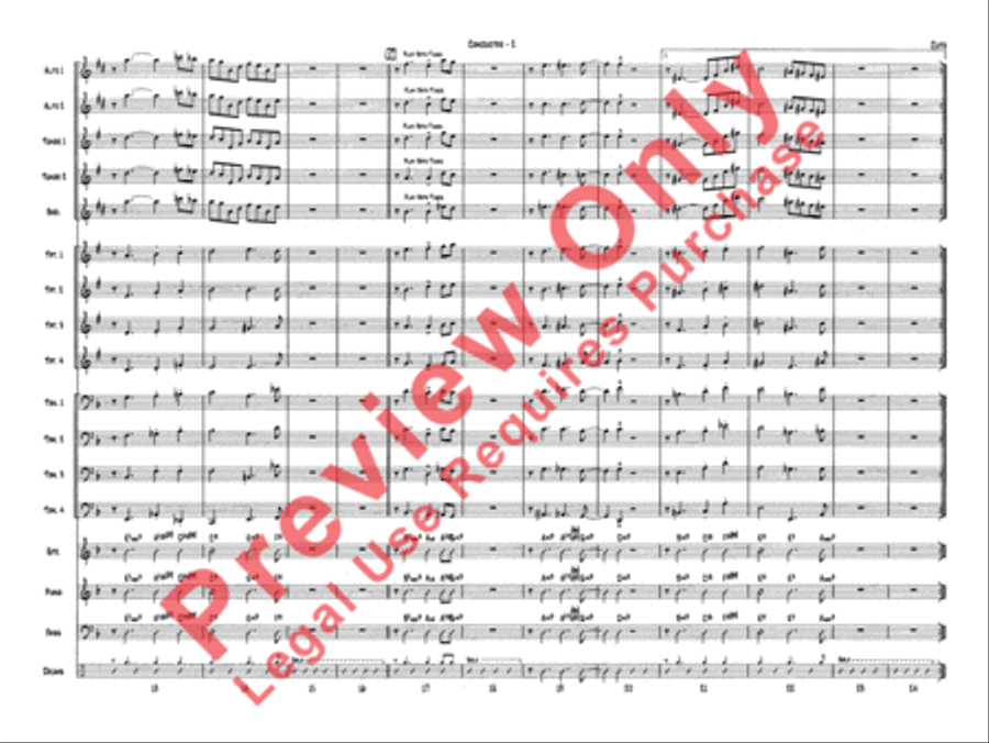 Cute Jazz Ensemble scores gallery preview page 4