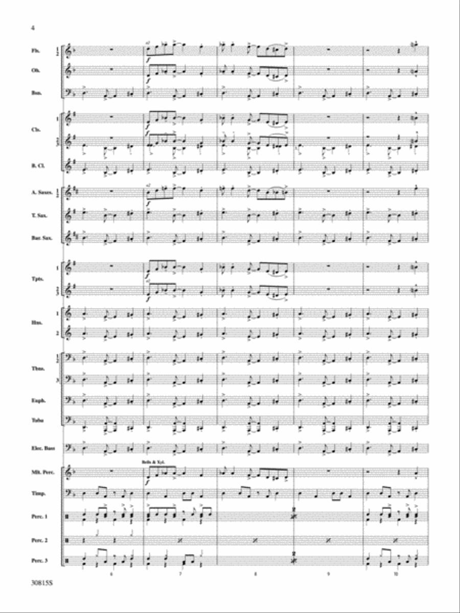 Jazz It Up! Concert Band scores gallery preview page 3