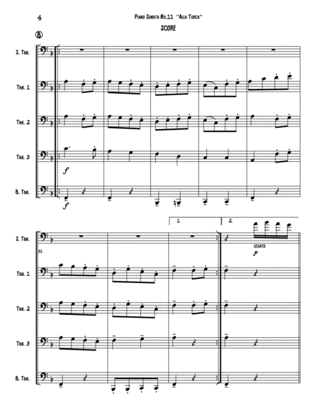 Piano Sonata No.11 "Alla Turca" Turkish March image number null
