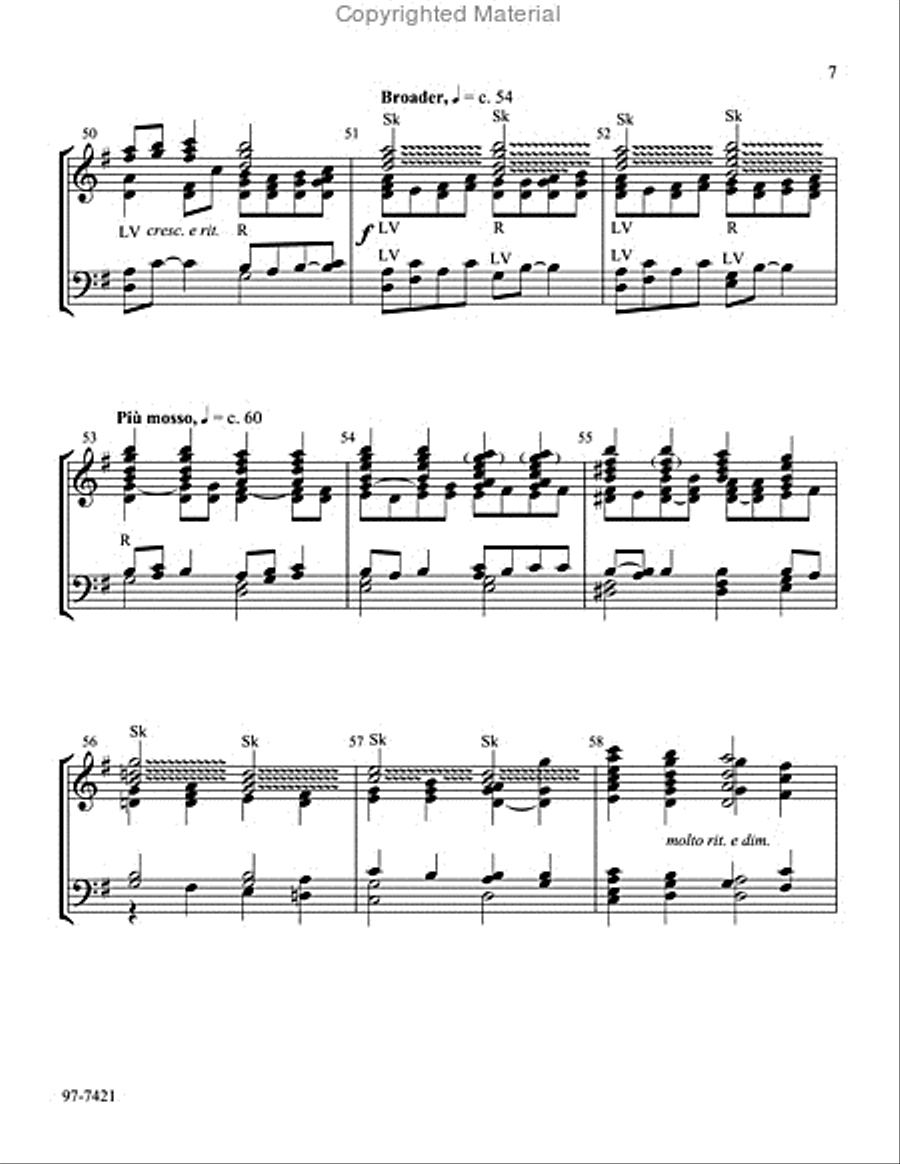 O Morning Star, How Fair and Bright Handbell Choir scores gallery preview page 7