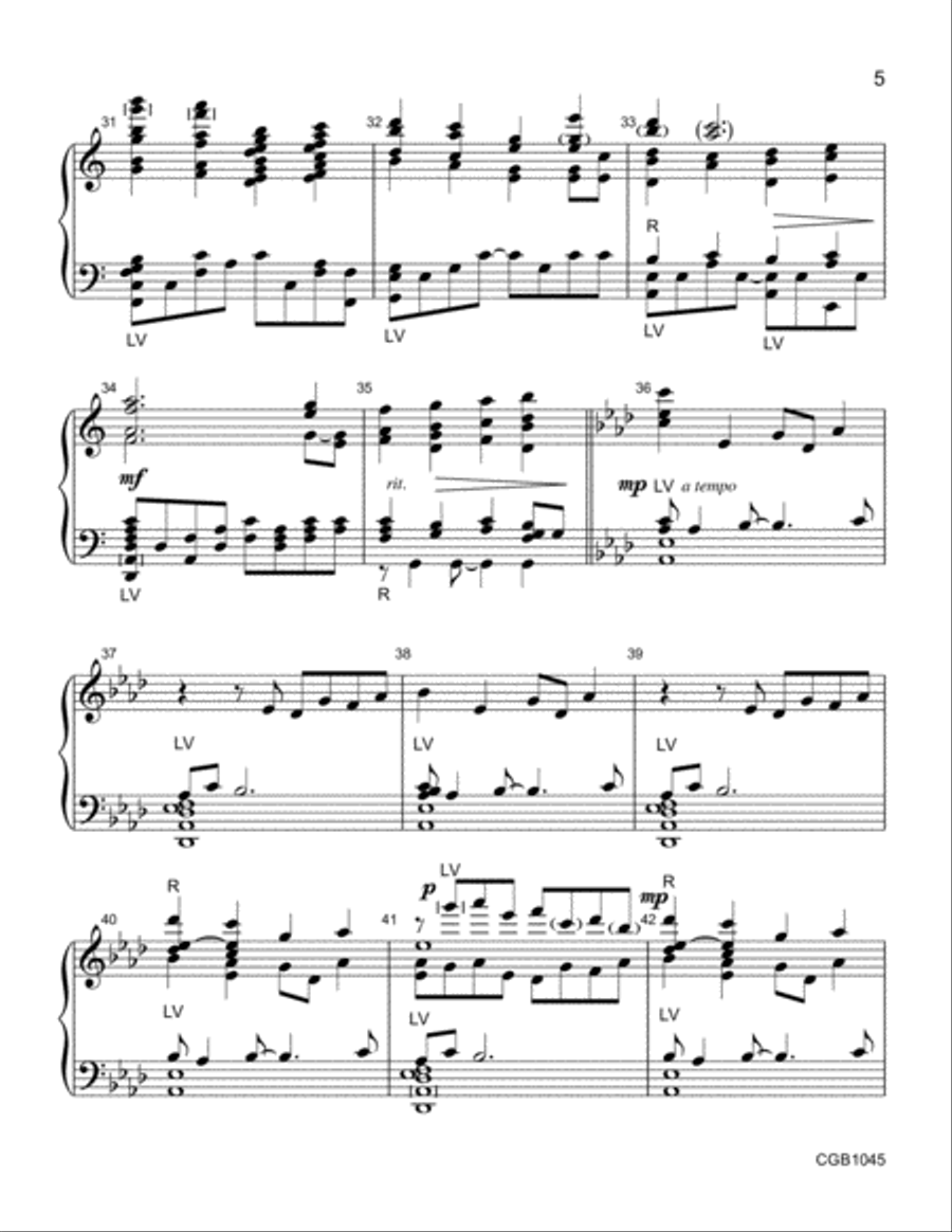 Tower Praises Handbell Choir scores gallery preview page 5