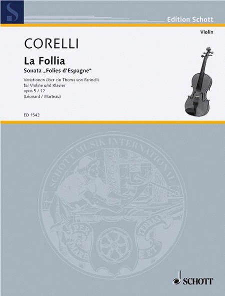 Sonata, Op. 5, No. 12 La Follia (Violin)