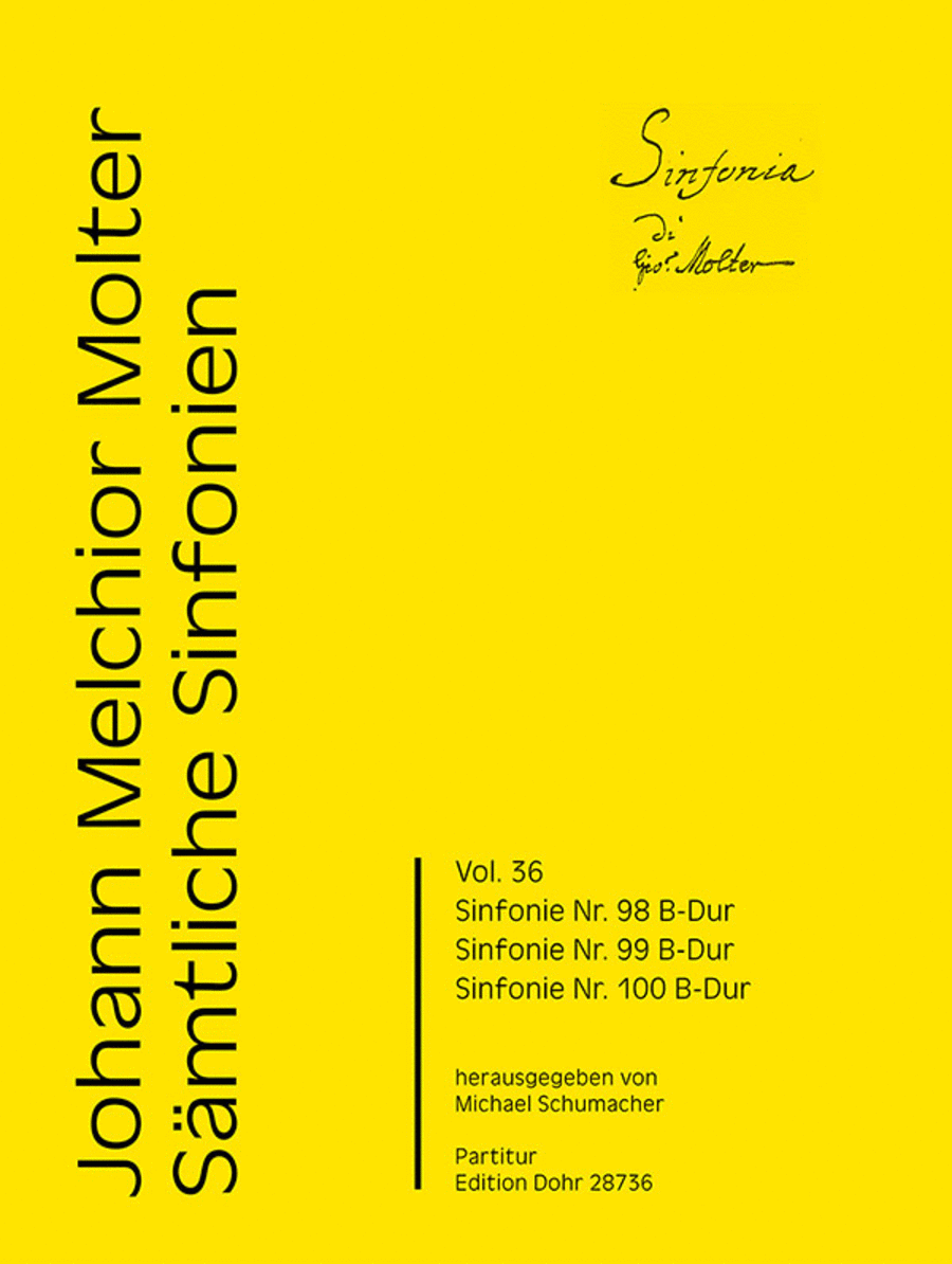 Sinfonie Nr. 99 B-Dur MWV VII 99 Oboe scores gallery preview page 1