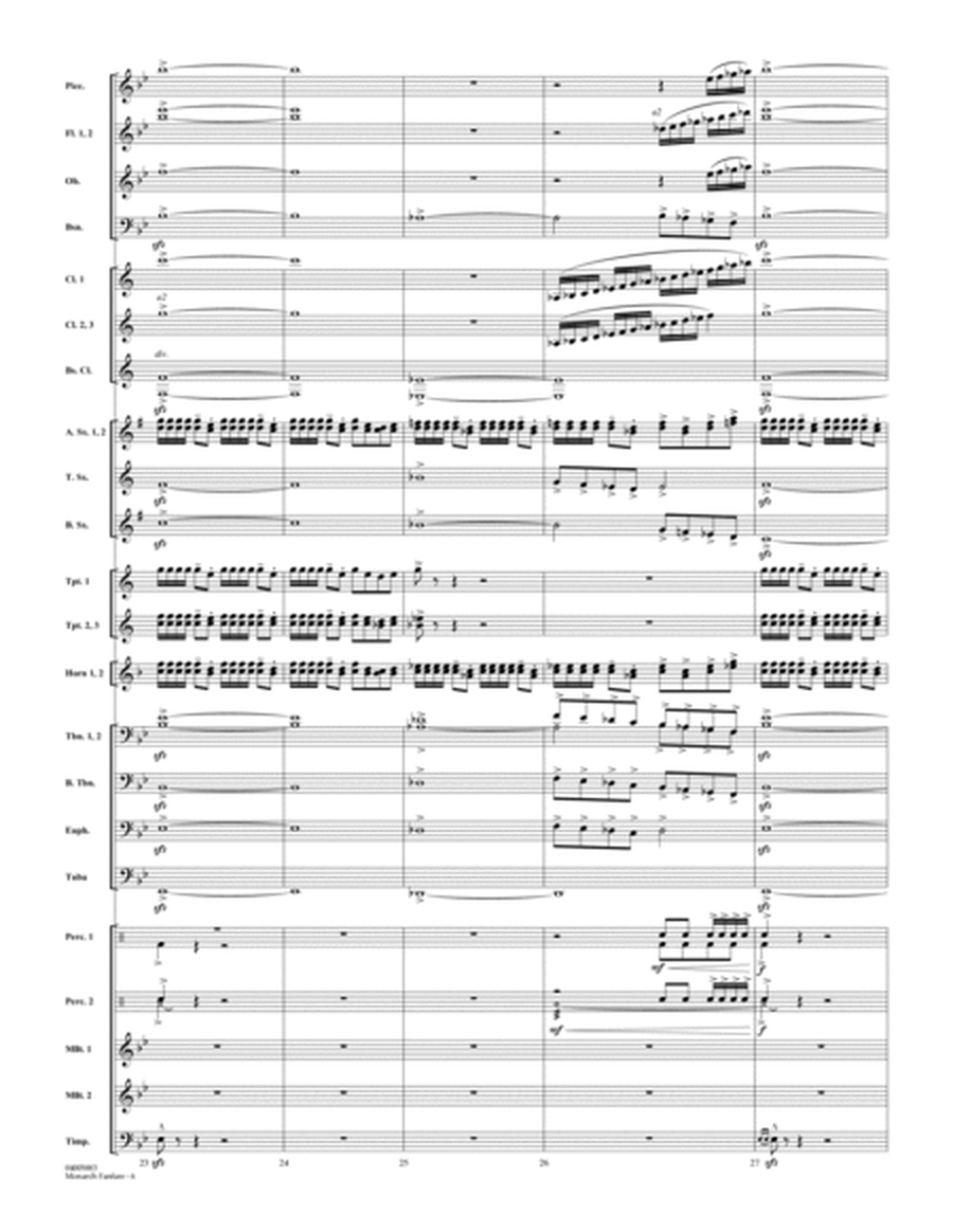 Monarch Fanfare - Conductor Score (Full Score)