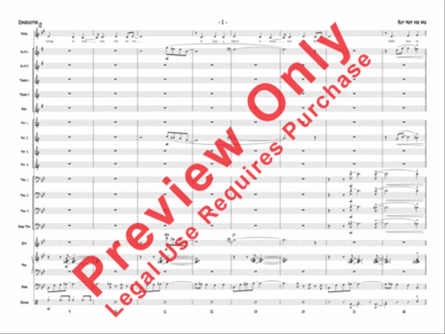 But Not for Me Jazz Ensemble scores gallery preview page 5