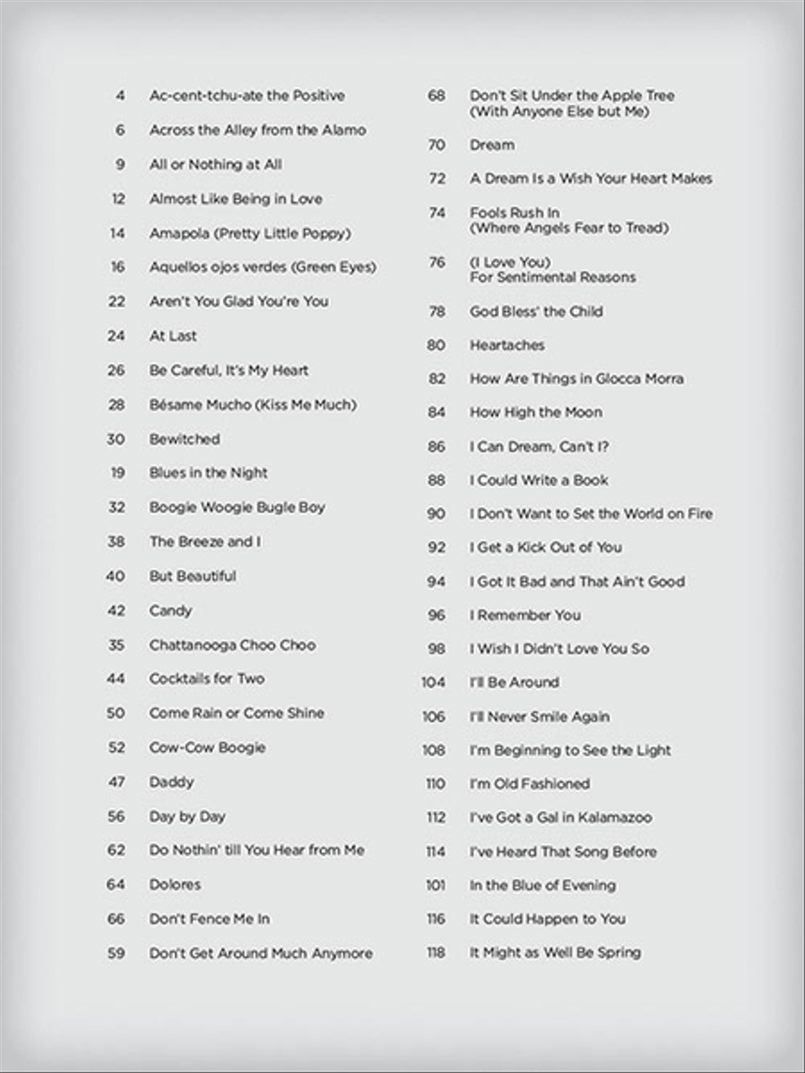 Songs of the 1940s – The New Decade Series Electronic Keyboard scores gallery preview page 2
