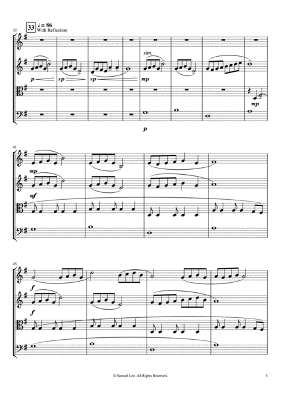 If Only If Only String Quartet scores gallery preview page 4