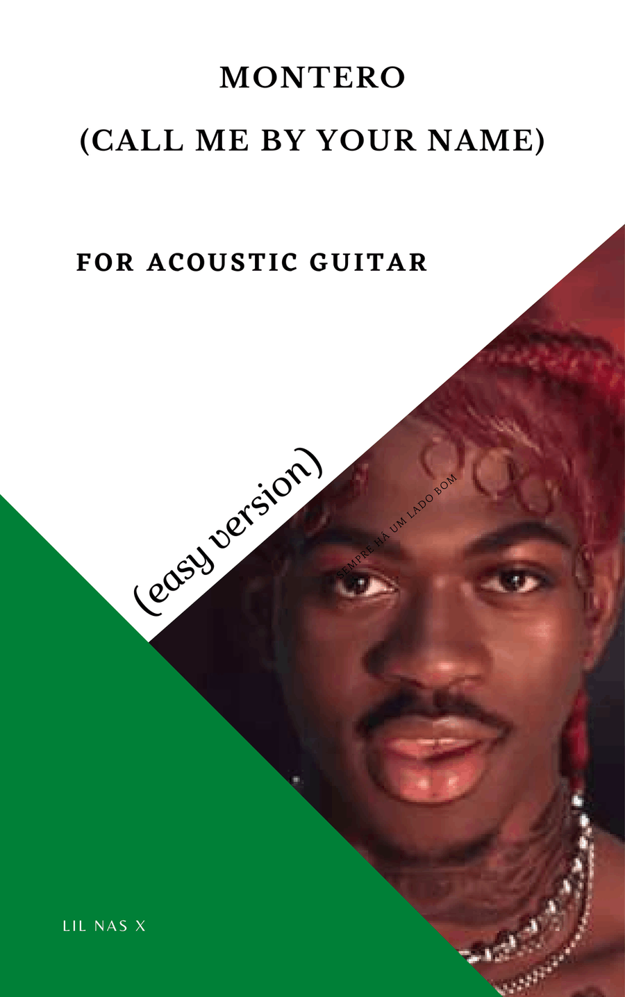 Montero Acoustic Guitar scores gallery preview page 1
