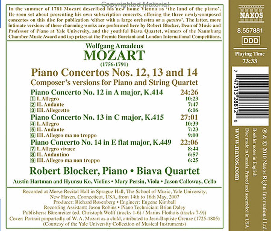 Piano Concertos Nos. 12, 13 image number null