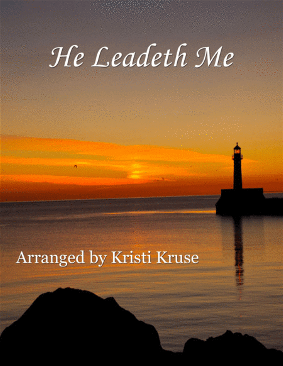 He Leadeth Me Piano Solo Piano Solo scores gallery preview page 1