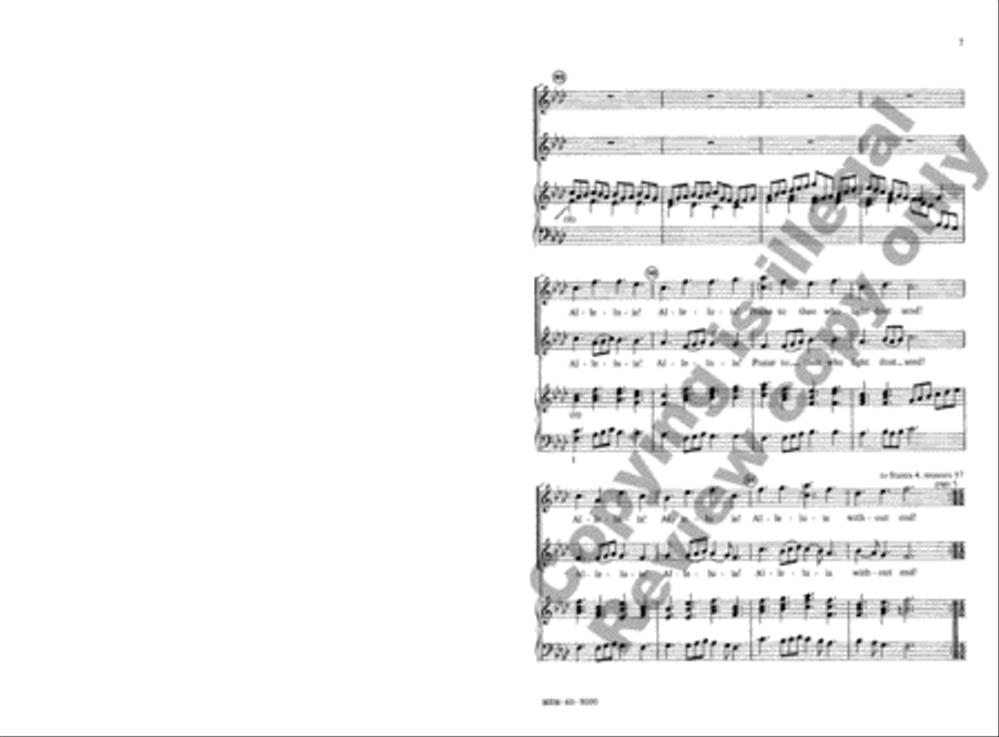 Thy Strong Word 3-Part scores gallery preview page 7