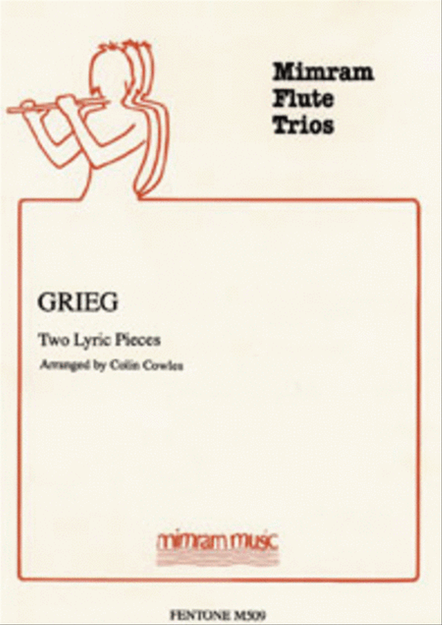 Two Lyric Pieces Flute Trio scores gallery preview page 1