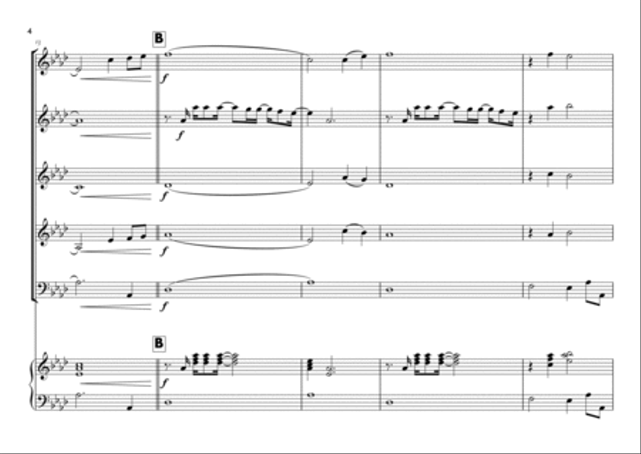 Goodness Of God Goodness Of God Woodwind Quintet scores gallery preview page 4